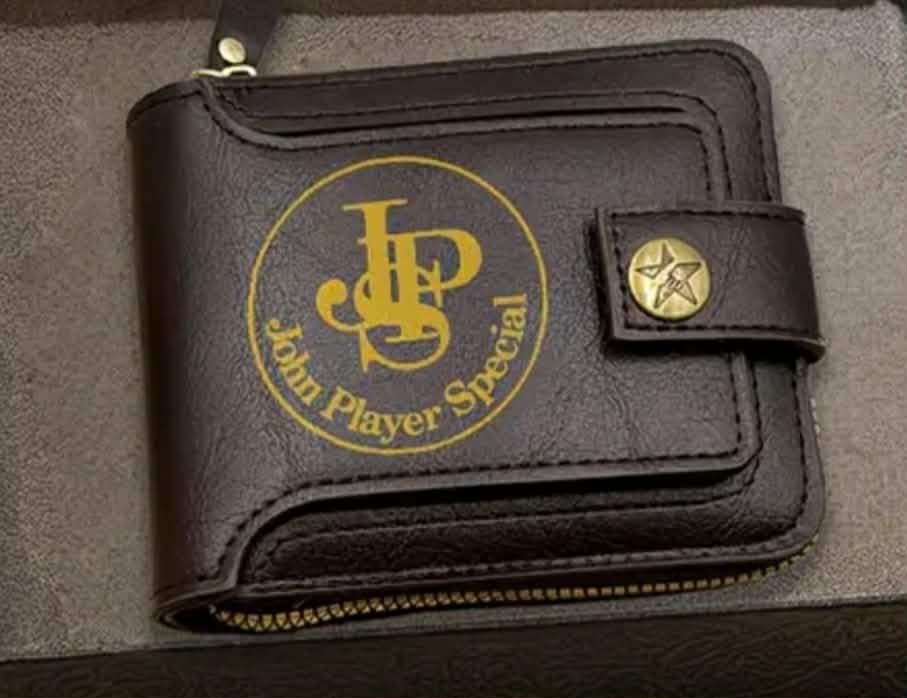 Carteira Porta Moedas Jonh player Special em couro