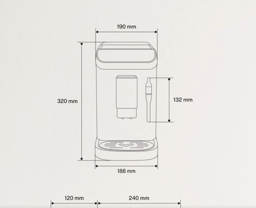 Máquina de café superautomática