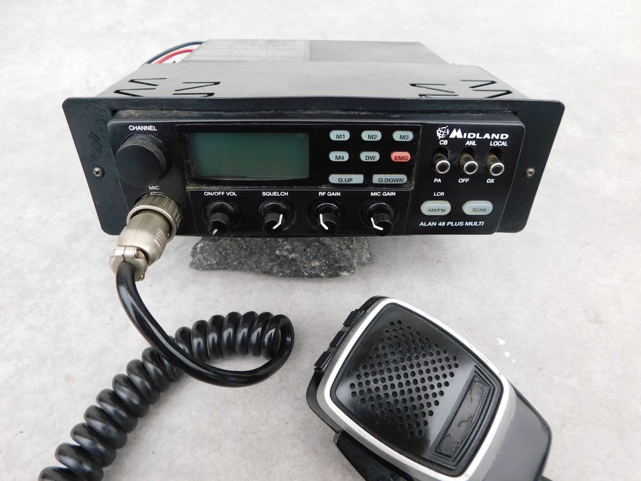 Radio CB Midland Alan 48 Plus Multi sprawne real foto oryginał