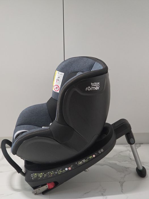 Britax Römer Dualfix 2 R Blue Marble | поворотне 360° | ISOFIX | 0-4 роки