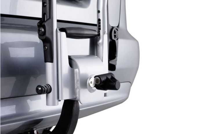 Thule велоплатформа RideOn 9503 на фаркоп 3 велосипеда витрина 105*75 см до 45 кг новыу БУ гарантия аренда установка сборка функция наклона прокат