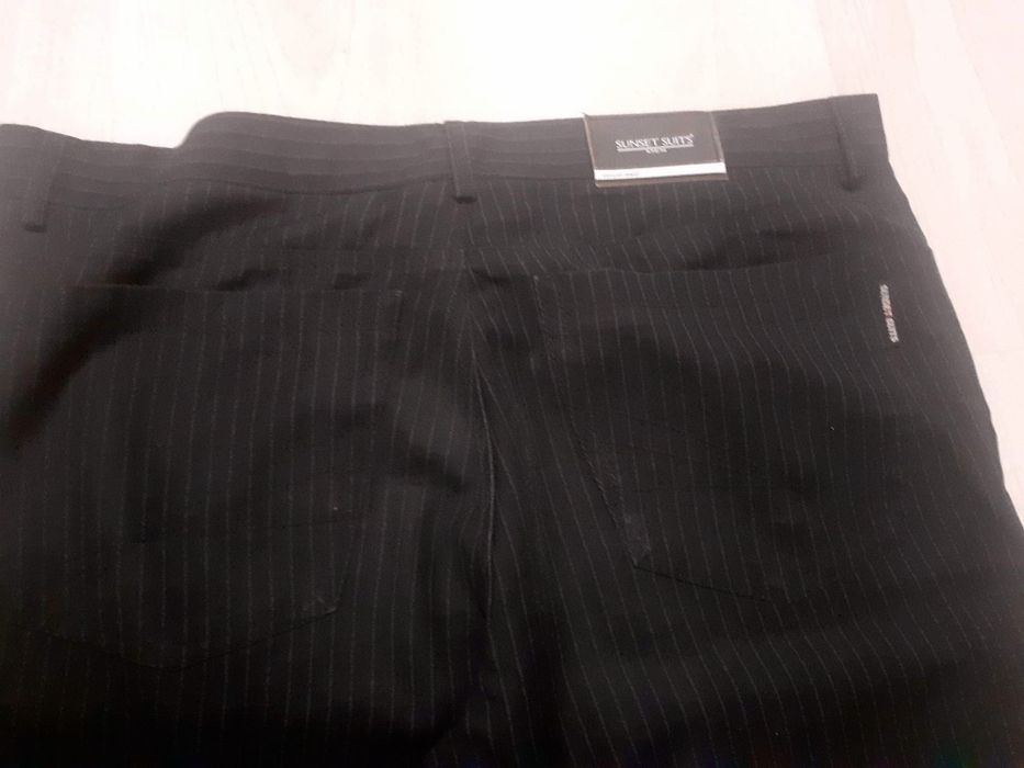 #Sunset suit spodnie eleganckie czarne