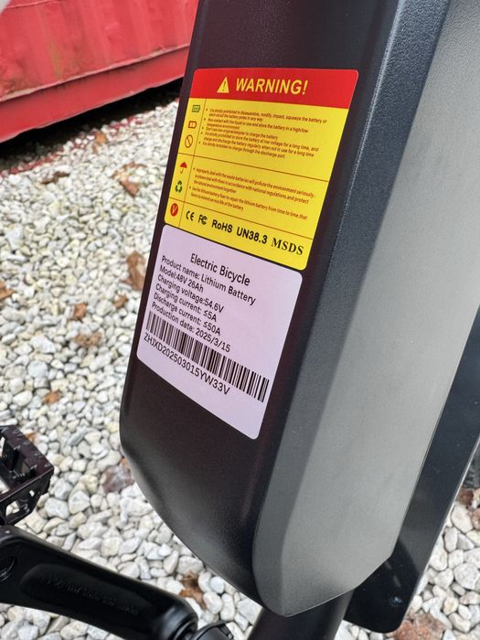 Rower elektryczny PHILODO 48V 52Ah 26x4.0