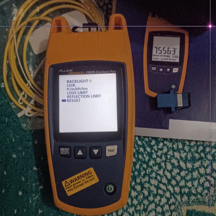 Рефлектометр. Оптический измеритель.