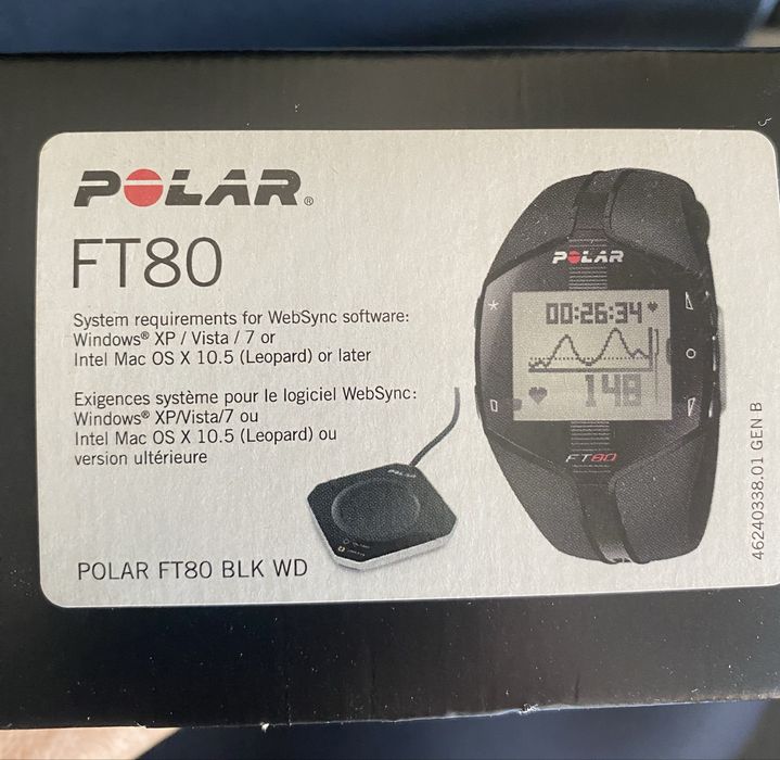 Relógio polar FT80 WD + Polar HRS H1