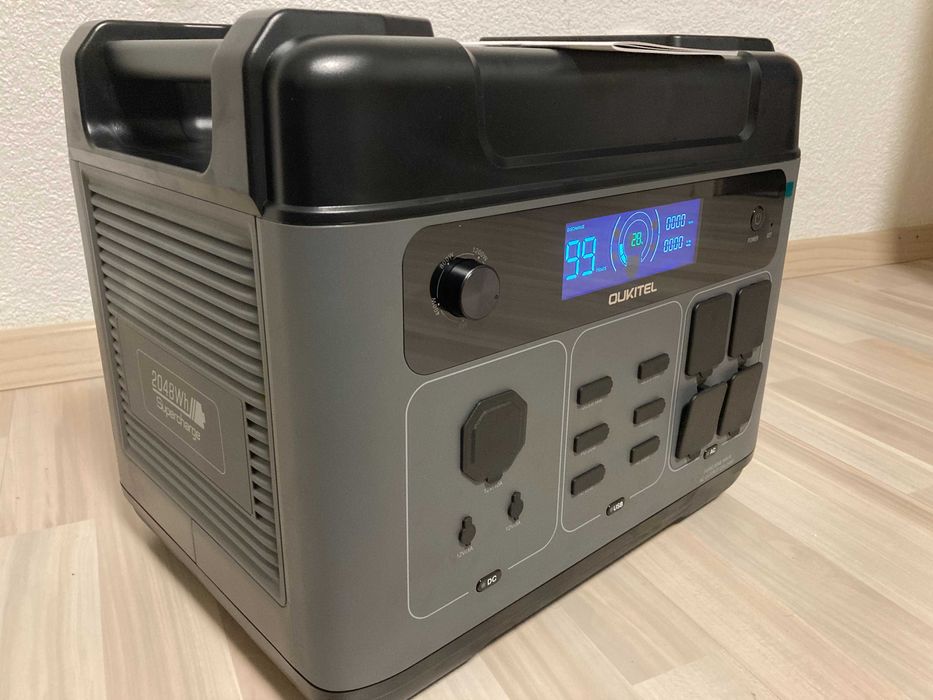 Зарядна станція Oukitel P2001е Plus | 2,400W (4800W в піку) | 2,048Wh