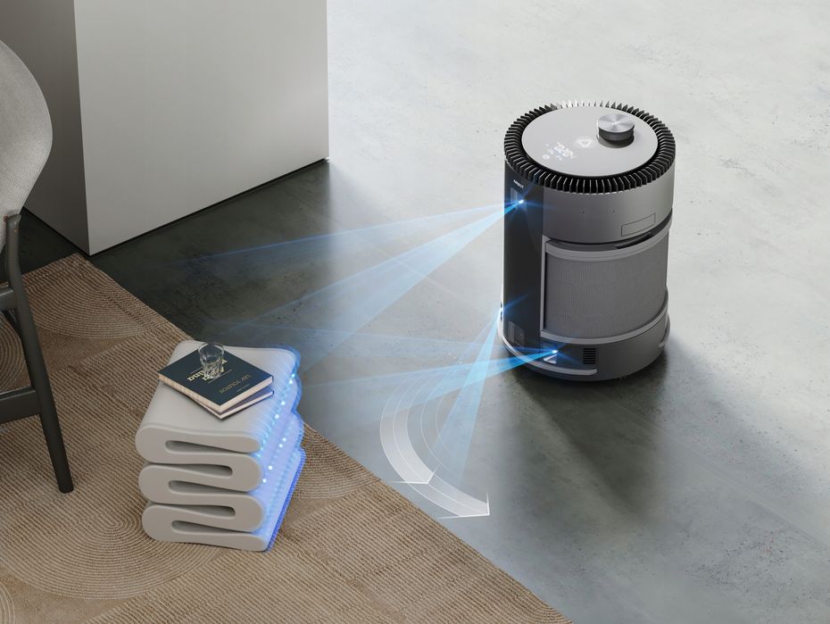 Oczyszczacz Ecovacs Airbot Z1 600 m³/h szary KJ600G-BX11