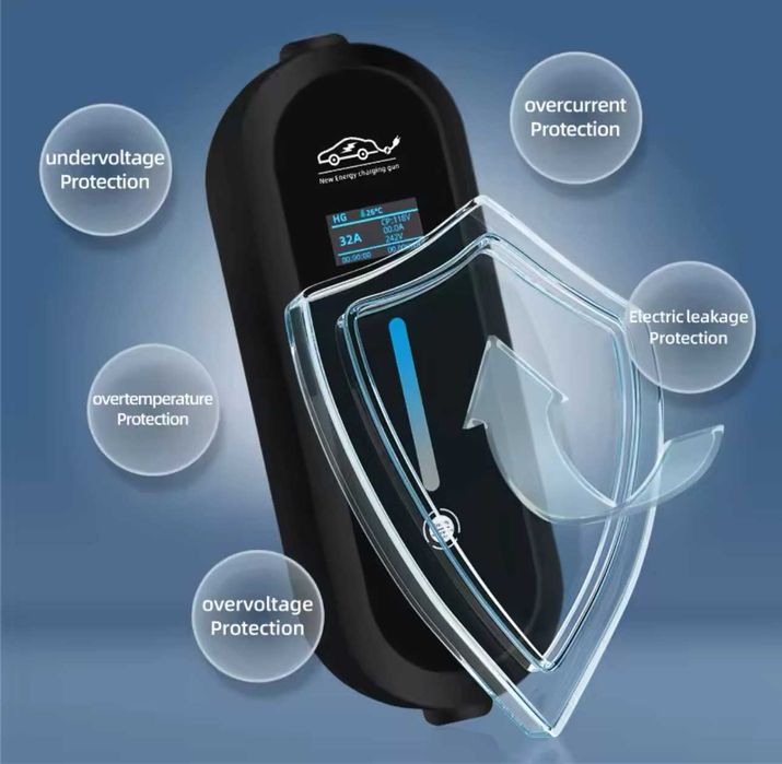 Carregador Portátil 7 kw - 32A c/ 10 METROS CABO - Eletricos/ Hibridos64738600314754123