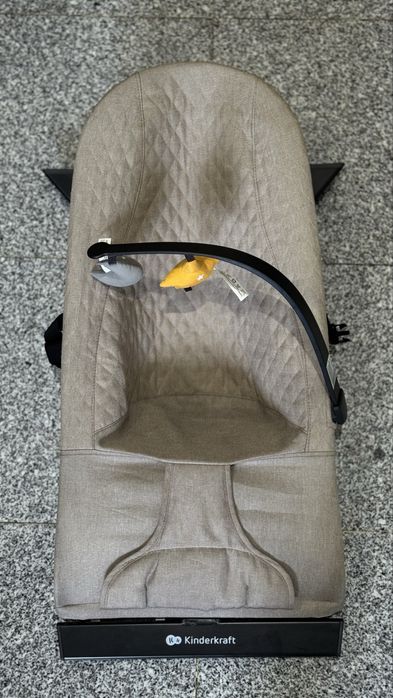 Espereguiçadeira baloiço Kinderkraft mimi bege (cadeira para bebe)