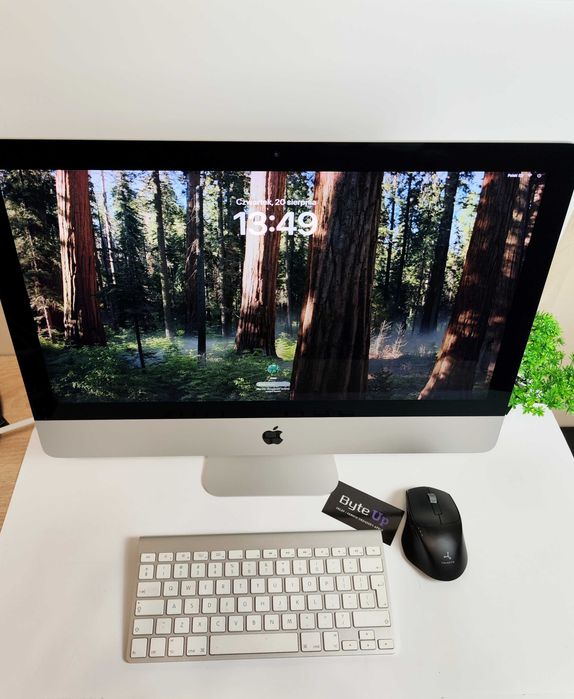 Apple iMac Retina 4K 21,5” 2015 i5/ 8GB/ 128GB SSD + Klawiatura + Mysz | GWARANCJA