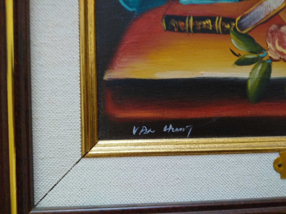 Van Hunt Original Pintor fal.em 1910
Pintura Óleo sobre tela, assinada