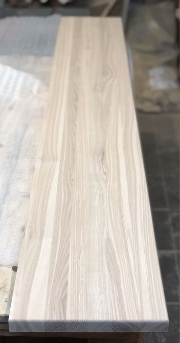 Drewniany parapet, półka, blat, trep DAB JESION  NA WYMIAR.