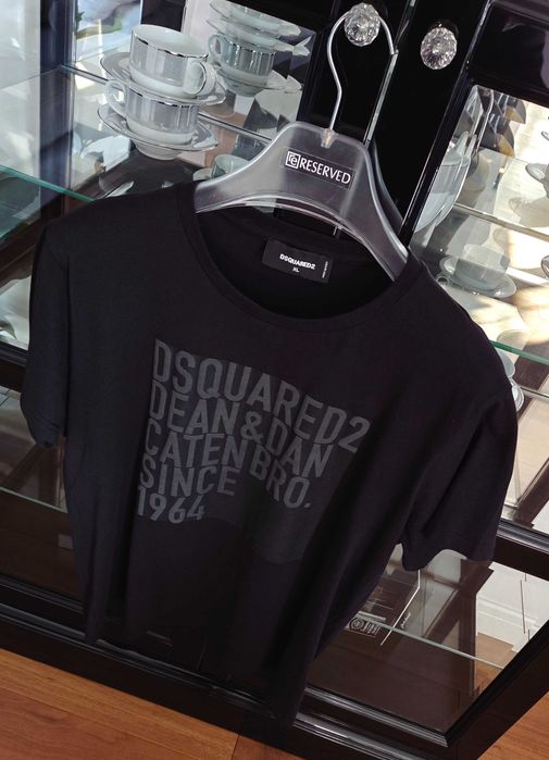 Koszulka Dsquared2 roz. XL Czarna Jak NOWA