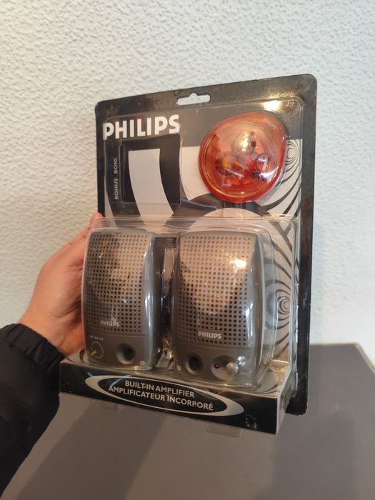 Głośniki i słuchawki Philips vintage retro prl