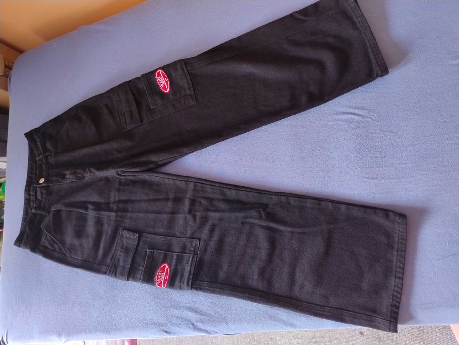 Spodnie jeansowe 36 czarne
