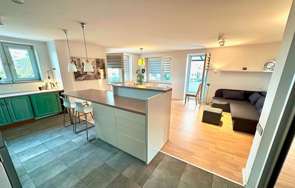 4pok-Przy Bernardyńskiej Wodzie-70m-Nowe-balkon,Mokotów-ochrona-bciche