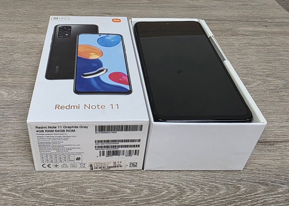 Readmi note 11 stan bdb z oryginalną ladowarka