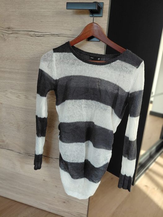 Sweterek ciążowy H&M s z moherem