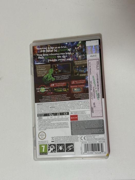 Jogo “Luigi’s Mansion 3”