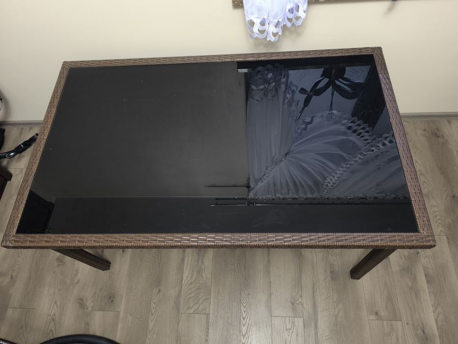 Stół technorattan  150x90 cm