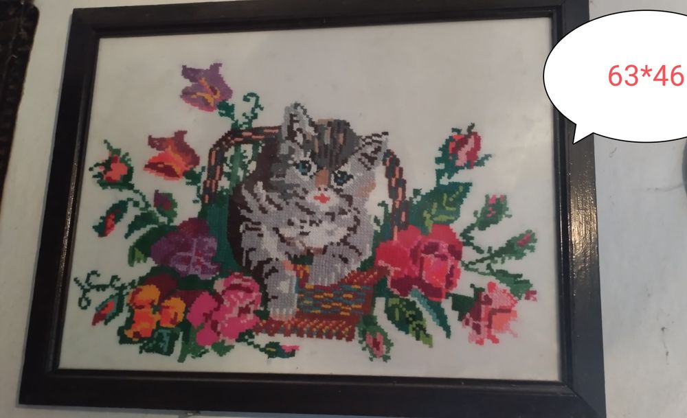 Вишиті хрестиком картини, звертайтеся у повідомленні олх!!!