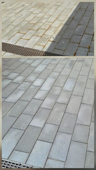 Mycie i Impregnacja kostki brukowej.