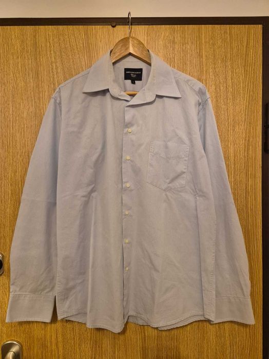 Camisa de homem azul clara Giovanni Galli