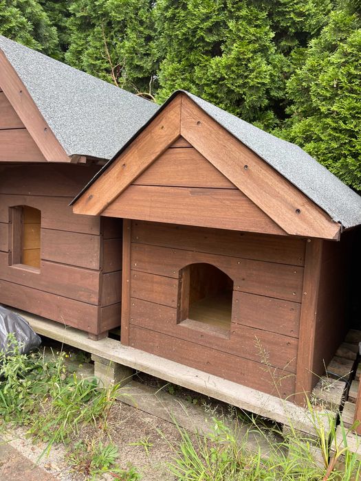 Ręcznie robione ocieplane budy dla psów