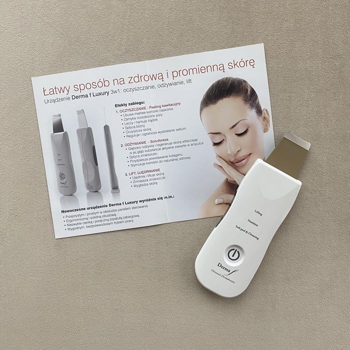 Peeling kawitacyjny / sonoforeza / lifting