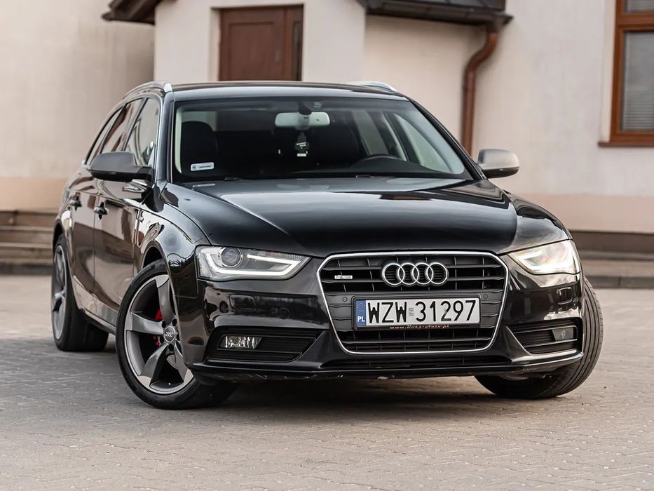 Audi A4 Avant 2.0TDI 170KM S-LIne Ledy Skóra Navi Alu 18" Full