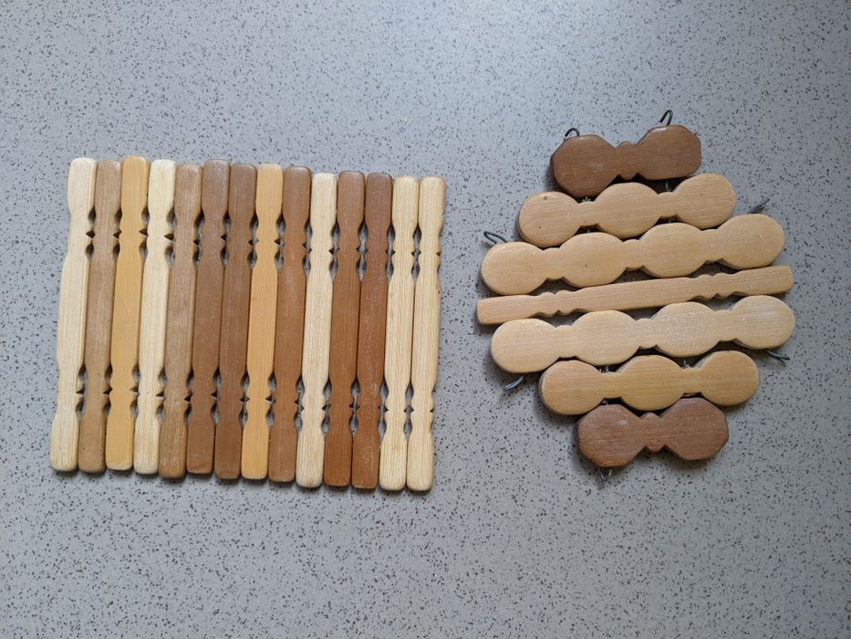 DIY drewniane elementy max 10 cm