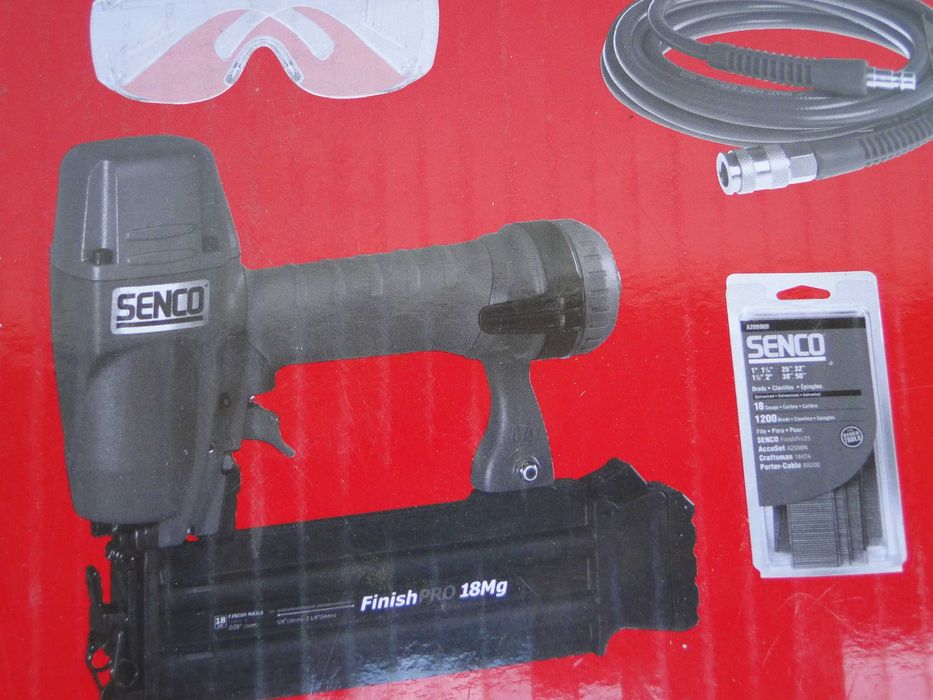 SENCO AC4504 KIT, Sprężarka+Sztyfciarka FinishPro 18Mg, Nowa