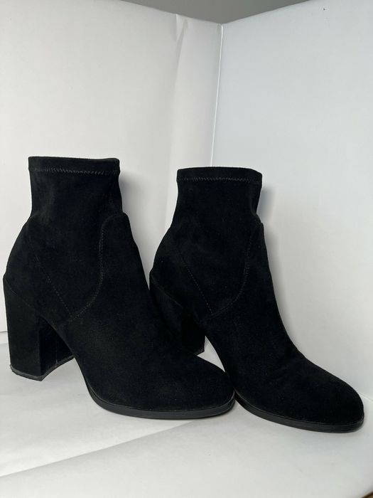 Жіночі текстильні напівчобітки Benetton на каблуку