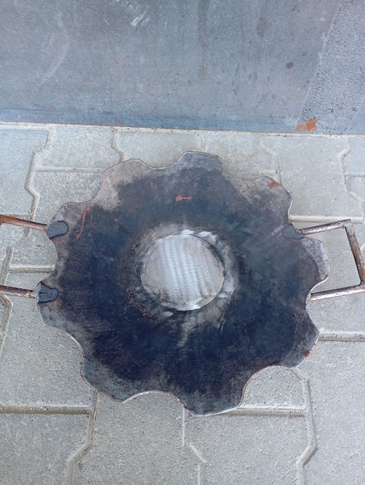 Продам Сковорода з диску борони ромашка 40см