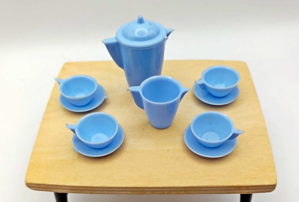 Lote Acessórios  plástico vintage de cozinha para Barbie