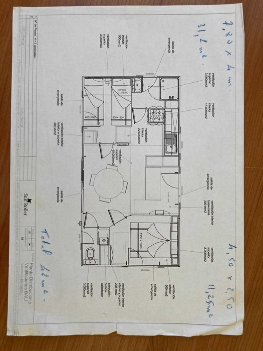 Casa Móvel T2 - Casa modular móvel com 32m2 tipologia 2