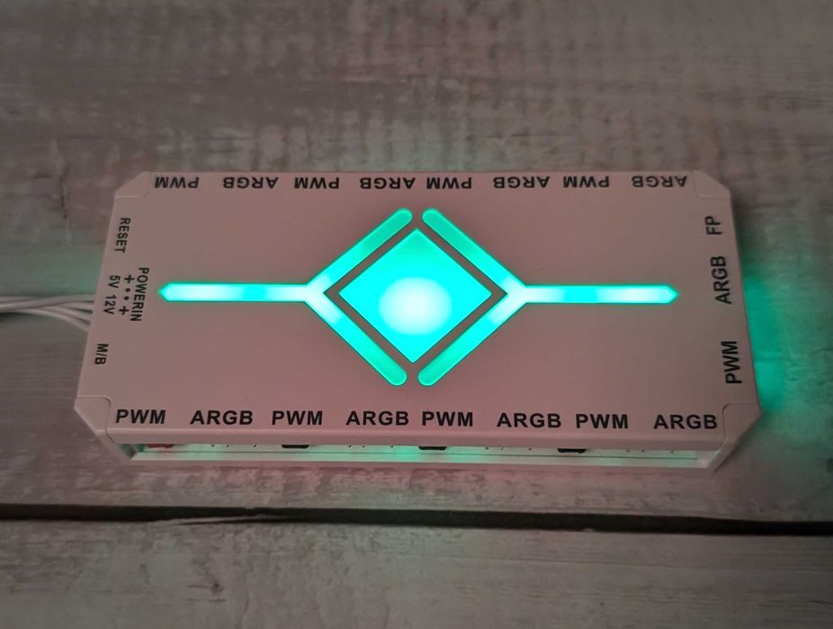 Контроллер/хаб ARGB Nollie USB, UPSIREN U-H8 V2