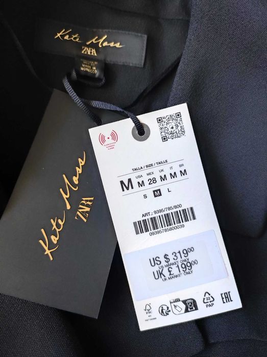 Тренч Zara x Kate Moss