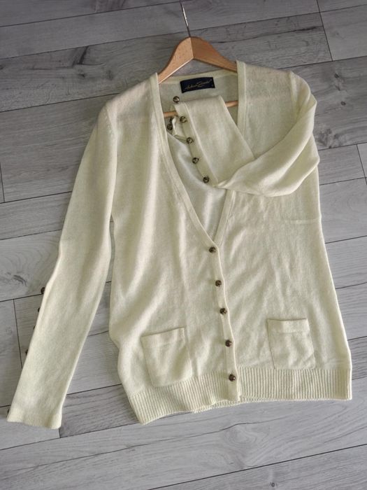 Antonia Zander sweter kardigan kaszmirowy