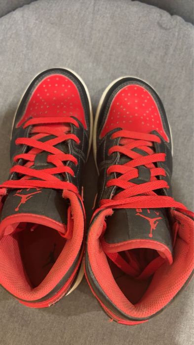 Nike Air Jordan 1 Mid GS Bred 36,5