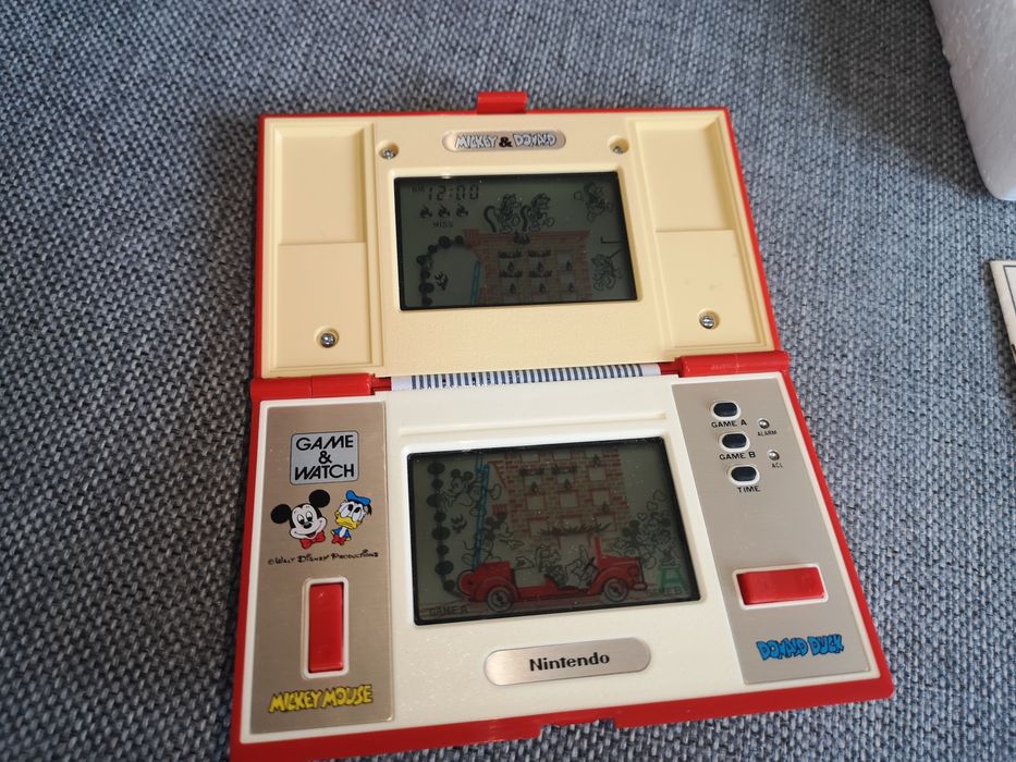 Konsola GAME & WATCH Mickey & Donald NINTENDO 1982 (dla kolekcjonera)
