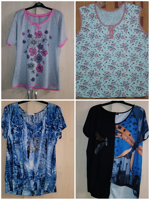 Блуза футболка великий розмір батал