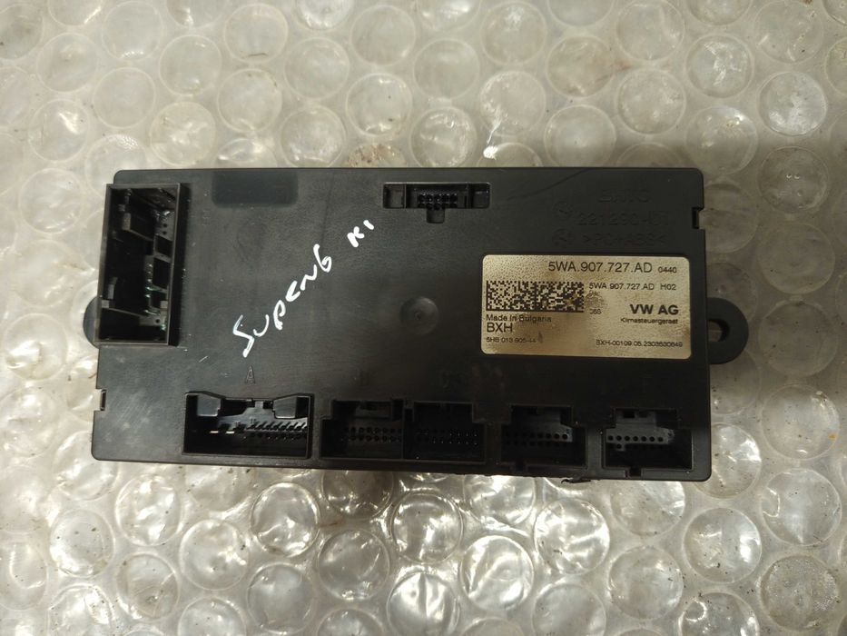 Moduł Sterownik Klimatyzacji VW Audi Seat Skoda 5WA.907.727AD