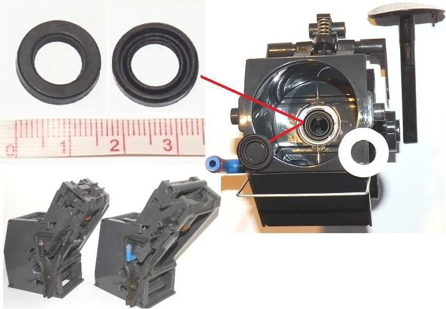 Uszczelka gniazda zbiornika wody 617956 Siemens EQ5 EQ6 EQ7 EQ8 Bosch