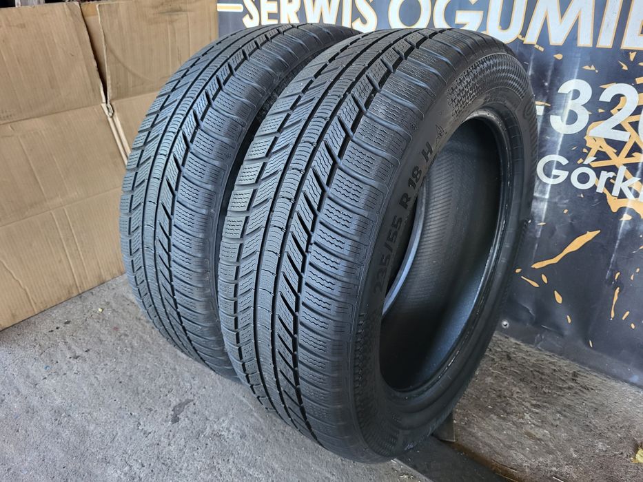 Opony zimowe 235/55/18 Continental 23rok