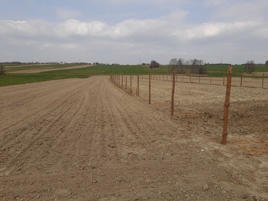 Ogrodzenie budowy, ogrodzenia z siatki leśnej, ogrodzenie tymczasowe