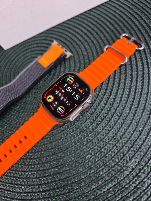 Smartwatch HK Ultra2 Max – AMOLED , połączenia, sport, zdrowie, NOWY