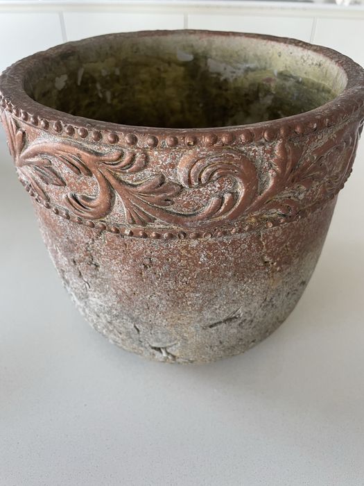 Vaso ceramica rústico
