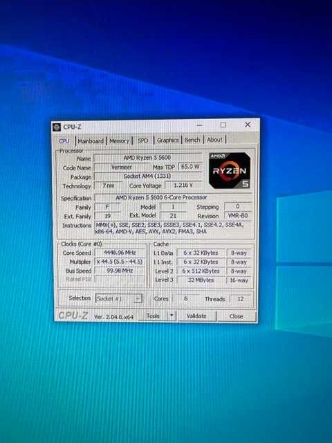 PC Ryzen 5 5600 Gtx 1050ti