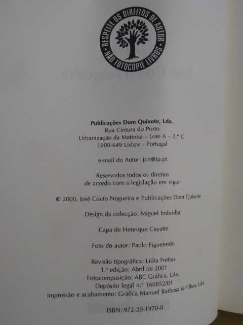 Táxi de José Couto Nogueira - 1ª Edição